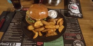 American Beyond Burger at Burger Lab in Crete