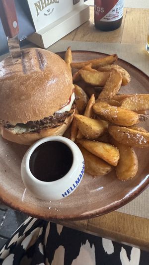 at Burger Lab in Crete