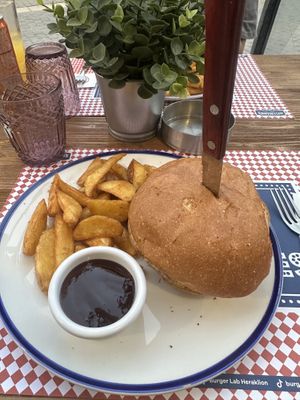   at Burger Lab in Crete