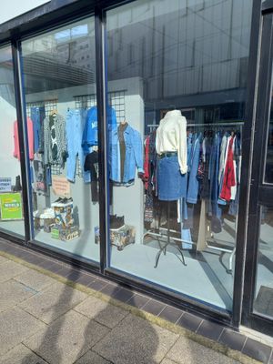 Shop front. at Green Heart Collective in Gateshead
