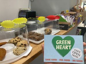 Green Heart cafe now open at Green Heart Collective in Gateshead