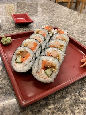 Menu item 1004 norimaki sushi  at Chijuya Restaurant - Jing Xin Health Food in Bangkok