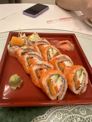 Carrot roll   at Chijuya Restaurant - Jing Xin Health Food in Bangkok