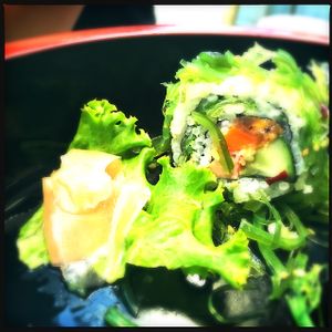 nori rolls are great at Chijuya Restaurant - Jing Xin Health Food in Bangkok