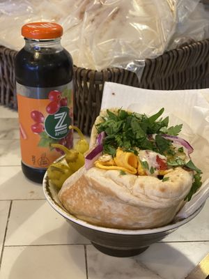 Amazing veggie Sabich ! Delicious  at Pita - Kentish Town in North West London