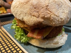 Hüttenzauber Burger  at Peter Pane - Rankestraße in Berlin