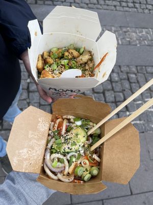   at Momo Wok Box in Copenhagen