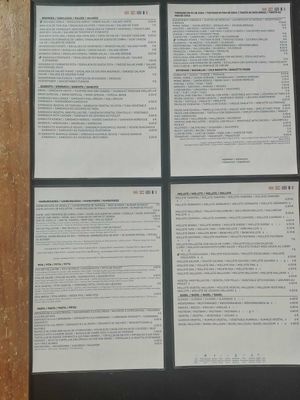 Menú at Ona in Tamariu