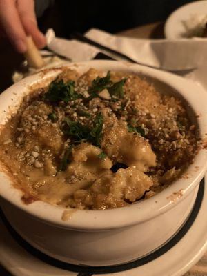 Mac n cheese (sooooo good) at Troy Beer Garden in Troy