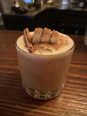 Chai White Russian  #Veganuary at Troy Beer Garden in Troy