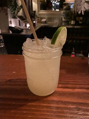 Spicy marg #Veganuary at Troy Beer Garden in Troy