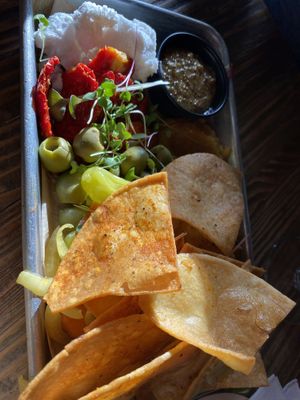 Grazing board  at Troy Beer Garden in Troy