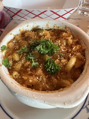 Mac n cheese (recommend)  at Troy Beer Garden in Troy
