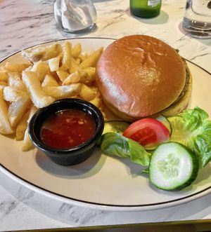 Falafel Burger   at Quayside in Whitby