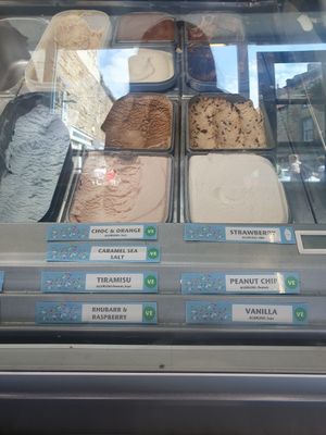 Vegan options at Sprinkles in Whitby