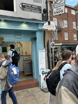 Store front 🍦  at Sprinkles in Whitby