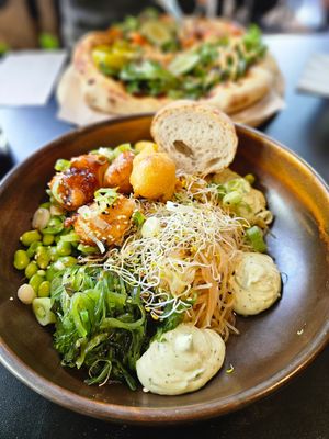 Bowl with lyckling at Godhem Sour Café & Bar in Trollhattan