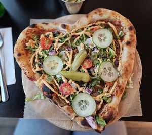 They made it heart-shaped ❤️ at Godhem Sour Café & Bar in Trollhattan