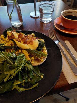 "Bene Bono" breakfast at Bonobo Cafe in Christchurch
