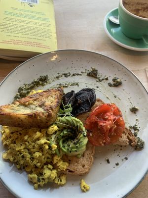 Big breaky again   at Bonobo Cafe in Christchurch