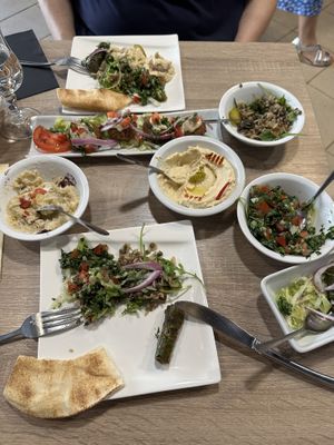 Combo plate for two persons   at Le Cèdre in Avignon