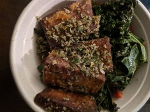 Maple Tofu Dinner at The Owl House in Rochester