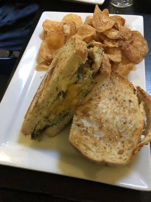 Vegan tuna melt!  at The Owl House in Rochester