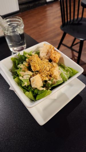 Caesar salad at The Owl House in Rochester