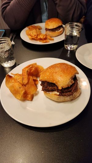 BVE Burger at The Owl House in Rochester
