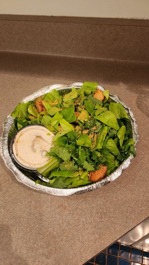 Takeout Caesar Salad at The Owl House in Rochester