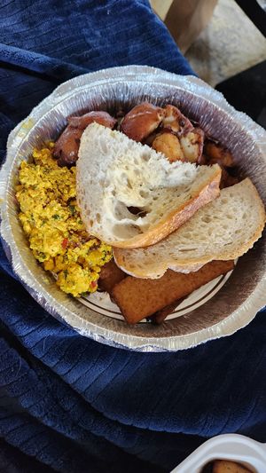Vegan Tofu Scramble at The Owl House in Rochester