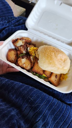 Vegan Breakfast Sandwich at The Owl House in Rochester