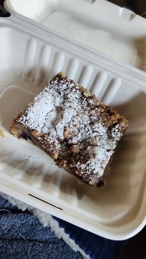 Blueberry Coffee Cake at The Owl House in Rochester