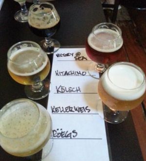 beer at The Owl House in Rochester