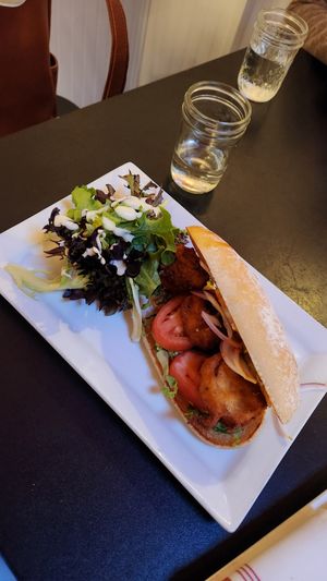 Po Boy Special #Veganuary at The Owl House in Rochester