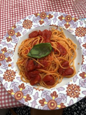 Spaghetti Arrabiata  at Rossopomodoro in Rimini