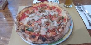 Vegan pizza. at Rossopomodoro in Rimini