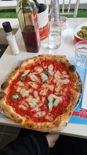 Vegan Margerita at Rossopomodoro in Rimini