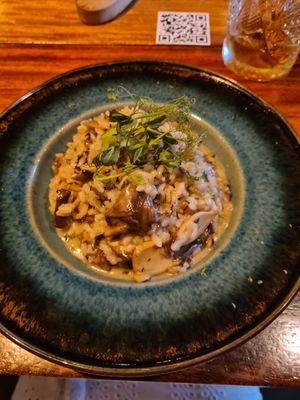 Risotto at IL Pizzaiolo in Porto