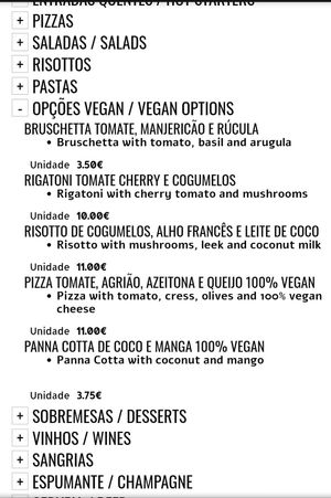 Vegan Options at IL Pizzaiolo in Porto