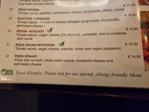  at Bella Roma in Amsterdam