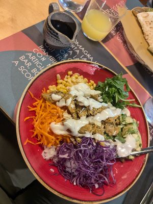 Planted bowl at Sbionta in Rimini