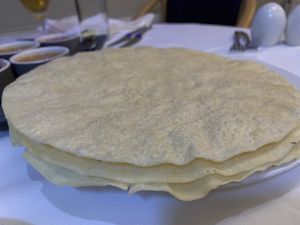 Papadoms  at Le Raaj in Durham