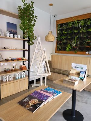 The store at Isla Vegana in Ushuaia