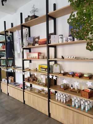 The store at Isla Vegana in Ushuaia