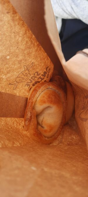 Empanadas at Isla Vegana in Ushuaia