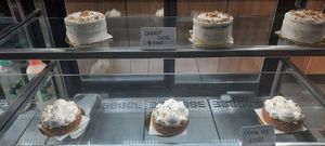 Some of the cakes at Isla Vegana in Ushuaia