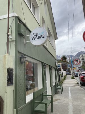 Exterior of business  at Isla Vegana in Ushuaia