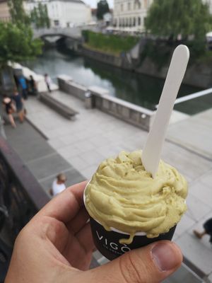 salty pistacchio at Vigó - Kongresni Trg in Ljubljana