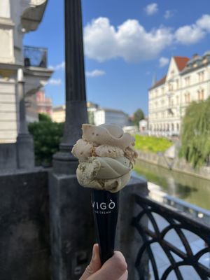Peanut and salted pistachio   at Vigó - Kongresni Trg in Ljubljana